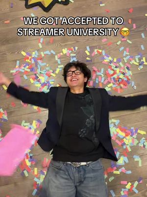 WEDIDIT. WE ARE GOING TO STREAMER UNIVERSITY 2026 🏫