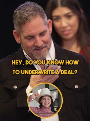 My daughter underwriting a real estate deal. 