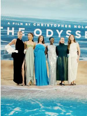 Christopher Nolan and the cast of The Odyssey at the World Premiere in London. Experience The Odyssey in cinemas July 17.