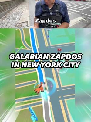 SHINY Galarian ZAPDOS encounter in Pokémon Go! - New York City #pokemon #pokémon #pokemongo #pokemongoshiny #pokemonshiny