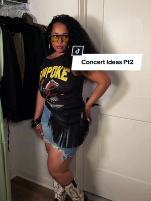 Concert outfit looks 🫶🏽😊😊 pt.2? Which look is your favorite? 