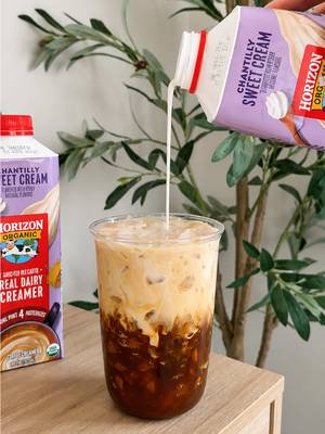 #ad POV: You actually look forward to mornings ☕🍁My new favorite way to finish my Maple Sweet Cream Shaken Espresso? A pour of Horizon Organic’s Chantilly Sweet Cream Creamer.I love that it’s made with organic milk and just four ingredients, plus it gives my coffee the perfect rich, creamy finish. Such an easy way to take my morning coffee to the next level. #horizonsponsored #morningcoffee @Horizon Organic 