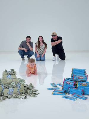 would a baby choose $10,000 or Feastables? 👀