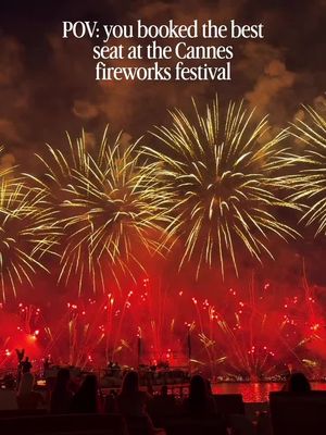 The Festival d’Art Pyrotechnique lights up the Bay of Cannes with six fireworks shows from July 4 to August 24, 2026, each set to music and created by international pyrotechnic teams. Save the dates: July 4 at 10 p.m. July 14 at 11 p.m. July 22 at 10 p.m. August 4 at 10 p.m. August 15 at 10 p.m. August 24 at 10 p.m. Whether you watch from La Croisette, Le Suquet, the beach, or a boat in the bay, it’s one of the most unforgettable ways to experience summer on the French Riviera. #eurosummer #fireworks #cannes #thingstodo 