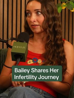 @Brooklyn and Bailey are back this week for part 2 of their conversation!! Bailey bravely opens up about navigating infertility, including how lonely the journey has felt, how it caught her completely off guard, the hardest part mentally, and what ultimately made her decide to share her story online. Listen and watch TOMORROW!  #thesqueezepodcast #MentalHealth #brooklynandbailey #infertility 
