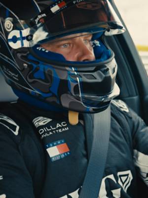 Rock, Paper, Scissors decides pole position in the CT5-V Blackwing. Watch now on YouTube – link in bio. @cadillacf1 @checoperez @valtteribottas
