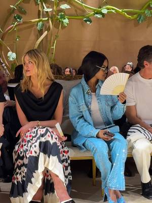 The CHANEL front row at the Fall Winter 2026 Haute Couture show. See more at chanel.com #CHANELHauteCouture #CHANELShow