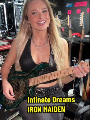 Iron Maiden’s EddFest is this weekend at Knebworth Park!! 🤘 I’m genuinely so excited to nerd out over one of my favourite bands at the Infinite Dreams Museum 🤩 Make sure you grab a camping ticket so you can get early access to all the fun before their headline show on Saturday! Will I see any of you there? 🖤😈 🎶 @Iron Maiden - Infinite Dreams  #ironmaiden #eddfest #rockmusic #guitarsolo #livemusic 
