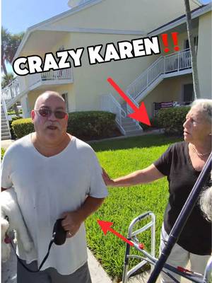 CRAZY KAREN CALLS COPS ON ME FOR FISHING⁉️⁉️ • • #fyp #fishing #karen #trespassing #florida 