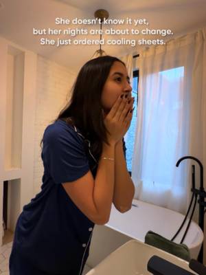 Goodbye, sweaty wake-up calls; hello, cool mornings. 💤 Ready to transform your nights too? Discover our collection of breathable sheets and finally start sleeping cool. ✨ #SleepCountry #SleepWell