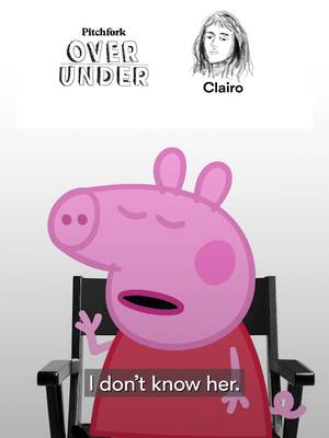 Clairo shade. Watch our Over/Under with Peppa Pig at the link in bio.