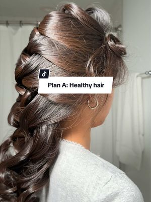 Btw first video was just after I braided my wet hair and brushed it out #hair #hairtok #hairtransformation #healthyhair 