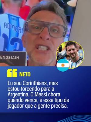 Neto ou hermano? 👀🇦🇷 O apresentador deu sua opinião sobre Lionel Messi, a Seleção Argentina e Mohamed Salah após a classificação dos argentinos sobre o Egito. ⚽🔥 🎥: Instagram/radiocraqueneto 👉 Assista à Copa do Mundo FIFA pela CazéTV, no #DisneyPlus, sem custo adicional #ESPN2026 #FIFAWorldCup #Messi #Argentina