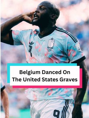 The United States either needs to stop playing soccer entirely or start winning everything. Because little villages like Belgium should not be chirping us. #Soccer #fifa #worldcup #tiktokcampaign #usmnt