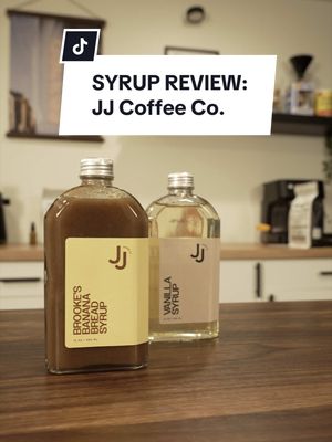 COFFEE SYRUP REVIEW: JJ Coffee Co. syrups. They have 2 shop locations in Orem, UT and SLC, UT.  Would you try them? What should we review next? Drop a comment!  #coffeesyrups #coffeerecipe #coffeereview 