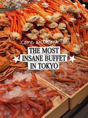 Unlimited king crab, Wagyu, fresh seafood, and all-you-can-drink sake for about C$114?! 🤯🦀 Ginza Happo completely exceeded my expectations. Save this for your next Tokyo trip—and don’t forget to reserve ahead! 🇯🇵 📍Ginza Happo  #TokyoFood #JapanTravel #TokyoBuffet #Wagyu #SeafoodLover