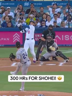 Shohei Ohtani is the FIRST Japanese-born player to hit 300 MLB home runs! ⚾️ (🎥: @mlb)