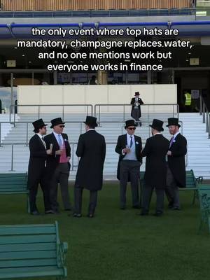 everyone pretends they aren’t networking 🥂🎩🍾#financebro #royalascot #oldmoney #british #wealth