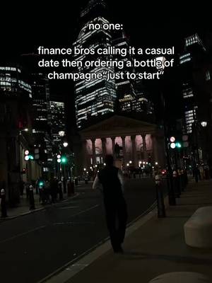 causal until his MD sends a “plz fix” 😭 @Wagtail #cityoflondon #financebro #londondating #datenight #finance