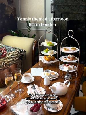 ad This is the only tennis afternoon tea you need to try this summer in London 🫖🎾🥂 @gsy_london @Hyatt  Visit the Parlour at Great Scotland Yard Hotel this summer to try The Tennis Afternoon Tea, perfect of get you in the mood for tennis season in London  Enjoy a selection of savoury options including Asparagus quiche and Mediterranean tart with sun-dried tomatoes & basil, and sweet treats like the Match point lemon custard brioche and the Game Set Cream Strawberries and Cream ice lolly  And don’t forget your tea! Choose from a wide selection of teas or coffees, and why try a glass of champagne or their gin-infused tea as well? The perfect way to spend an afternoon for any tennis lover!  This afternoon tea is available until 31st August! ✨ Classic Afternoon Tea - £65 Champagne Afternoon Tea - £80 Boozy Afternoon Tea - £75 #afternoontea #london #hightea #greatscotlandyard #tennis 