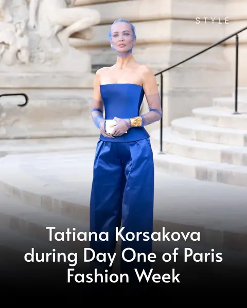 Tatiana Korsakova during Day One of Paris Fashion Week - Haute Couture Fall/Winter 2026/2027 on July 06, 2026 in Paris, France. (Photo by Arnold Jerocki/Getty Images)