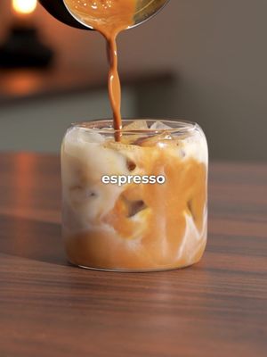 Trying the viral Peanut Iced Latte by @IC Home Cafe 🥜☕️ #icedcoffee Trying IC’s viral Peanut Butter Latte ☕️🥜 Definitely worth the effort, I’d rate this 9.1/10! If you want more home cafe recipe check out @ichomecafe  Full recipe: - add to a shaker: * double espresso * 1 big tsp creamy peanut butter  mix mix mix (1/2 min) * 1 big tsp sweetened condensed milk * ice cubes - shake (you could optionally add your milk into the shaker but I’m obsessed with the optics of milk & coffee in the glass :D) - add ice to your serving glass - 4-5 oz of milk of your choice - pour peanut espresso on top That’s it. Enjoy!  #homebarista 