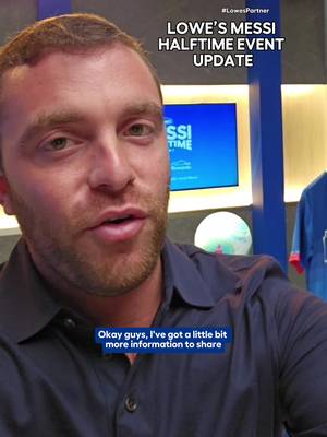 Lowe’s Messi Halftime Event is coming July 19, hosted by me and @Katie Feeney. Leo Messi fans, save the date. You’re going to want to be a Lowe’s Rewards member when it happens. Sign up for free at Lowes.com/MoreMessi and stay tuned for more #ad #lowespartner #LowesMessi 