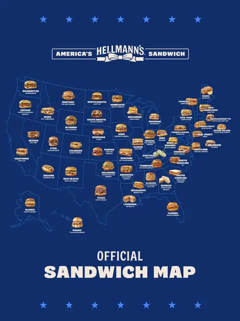 Meet America’s most iconic sandwiches, state by state 🇺🇸🤝🥪 Which one do you think will become America's sandwich?
