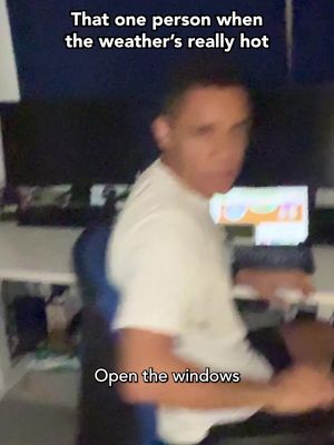 Meanwhile they’re sat inside sweating buckets #comedyskit #uk #heatwave #relatable #skit 