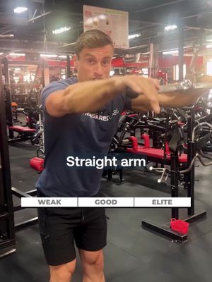 Weak ➡️ Good ➡️ Elite lat-building exercises A weak exercise doesn't mean it can't build your lats. It can. It just means there's a clear limitation that can hold it back over time. That's where straight arm cable pullovers fit in. Once the weight is heavy enough to really challenge your lats, the cable is usually pulling your whole body forward. A good exercise is still effective, but it comes with trade-offs. Pull-ups train the lats through a full range of motion, but they require more stability, and progressively overloading them can be harder. An elite exercise removes those limitations as much as possible. Lat pulldowns are stable, direct, easy to progress, and allow you to train your lats hard while keeping your technique consistent. A lat pullover machine is also elite if you're lucky enough to have one. It's stable, removes your biceps from the movement, and lets you focus entirely on driving your elbows down and training your lats.