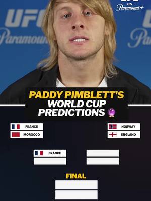 Paddy’s FIFA World Cup picks are in! ⚽️🏟️ Do you agree with The Scouser? 🤔👀 [ #UFC329 | JULY 11 | 9pmET | LIVE on @Paramount+ ]