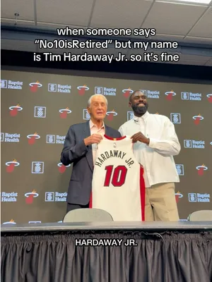 #10 is about to start a brand new chapter 🔥🔥🔥 #miamiheat #timhardawayjr #NBA 