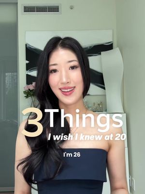 3 things I wish I knew in my early 20s 🌱 #lifelessonslearned #personaldevelopment #lessonslearned 