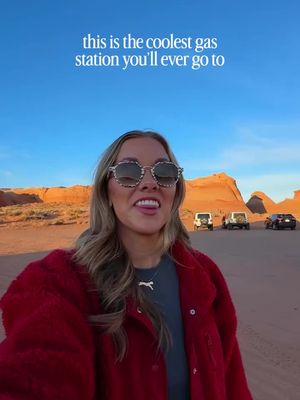 Right off Coppermine Road in Page, AZ, the Shell gas station isn’t just a pit stop—it’s home to one of the areas best hidden gems! ⛽️➡️🏜️ Just a short walk behind the gas station, you’ll find the Big Lake Sand Cave, a breathtaking sandstone cavern shaped by wind and time. The glowing red and orange walls make for the perfect photo op, especially in the late afternoon light. This is right across the street from the campground we stayed at in Page, AZ, Horseshoe Bend! 📍 How to Get There: 1️⃣ Park at the Shell gas station in Page, AZ (1501 Coppermine Rd). 2️⃣ Head behind the station and follow the short sandy trail. 3️⃣ Within minutes, you’ll step into one of the coolest hidden caves in the area! Pro tip: Go late afternoon for the best lighting, and remember to leave no trace! Would you add this hidden spot to your Arizona road trip? #visitarizona #visitpage #travelcontent #thingstodoinarizona #pagearizona