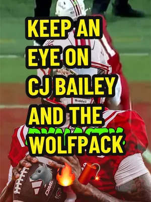 He's building his own DYNASTY 🐺🔥 #cjbailey #ncstate #quarterback #tampering #CollegeFootball