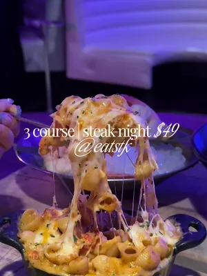 The elite steak night $49/pp @STK Steakhouse 🥩💓 such a great deal and oofs the lobster mac and cheese slaps 🧀 Thank you for having my guest and I ✨  • • • • #goodeatswithjenny #hosted #seattlefoodie #bellevue #foodtiktokfood 