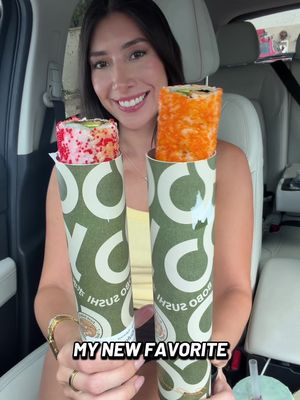 🍣 VIRAL PUSH POP SUSHI IS NOW IN HOUSTON 🍣  📍  BOBO Wraps & Bowls has brought the viral push pop sushi to Houston!  They have 3 different type of rolls you can choose from that come in the tubes, you pour the soy sauce or add their sauces and then just push up to enjoy😍 It’s such a cute spot too with wraps, bowls and a DIY boba station for only $4.99 per drink! Be sure to check them out.  Address: 5353 W Alabama St, Ste 107  #houstonfood #houston #houstontx #htx 