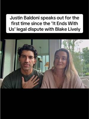 #JustinBaldoni and his wife Emily Baldoni posted a video to Instagram speaking out for the first time since the #ItEndsWithUs legal battle with #BlakeLively. They noted how “gratitude has saved them.”  “There’s so much more to say and that time will come. But for now, we are going to focus on continuing the healing…” (Video: Justin and Emily Baldoni’s IG)