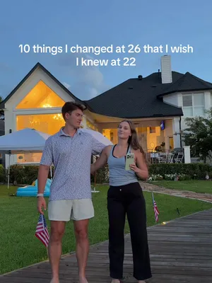 1. Investing my money into HYSA, S&P, anything more often 2. Making time for a creative hobby  3. Spending time with God everyday (even if it’s 10 min) 4. Not do EVERYTHING at once, making time for myself 5. Calling mom and dad more  6. Being more open to different career paths 7. Having the skill of saying no  8. Loving others more intentionally  9. Not being stressed/scared of minor things 10. Prioritizing health over drinking, partying etc… If you’re reading this, I promise you that the sooner you learn these things, the more your life will grow and thrive.  Love yall, follow for more🤝 #motivation #reel #advice 