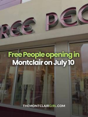 THIS JUST IN: Free People in Montclair is officially opening this weekend 🛍️  Free People will open its newest New Jersey location at 469 Bloomfield Avenue on Friday, July 10, directly across the street from Anthropologie.  The new storefront marks the brand's second Essex County location.  Read more on TheMontclairGirl.com ✍️ #montclair #montclairnj #newjersey #nj #njshopping 