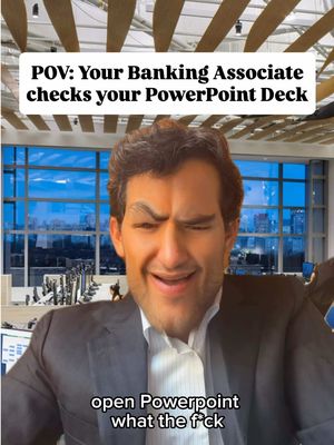 Typical day in Investment Banking 🤣💸🤣 #finance #corporate #investmentbanking #financebro #wallstreet 