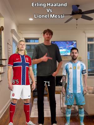 Erling Haaland vs Lionel Messi  Who wins 2026 World Cup?  #tall #fifa 