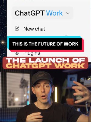 OpenAI has officially launched ChatGPT Work  #ai #techtok #openai #chatgpt #chatgpt_partner @ChatGPT 