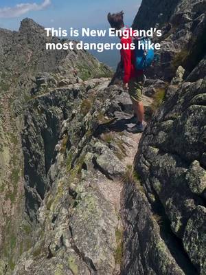 inspired to share my favorite New England trail as I’m hiking in Europe at the moment… who’s done this one before? It’s a ways away from Boston BUT so worth it to check this hike off your bucket list! ✨Knife’s Edge Trail — Mount Katahdin 📍Baxter State Park, Maine #makebostonhome #hikingneeengland #newengland #bostonsummer #maine