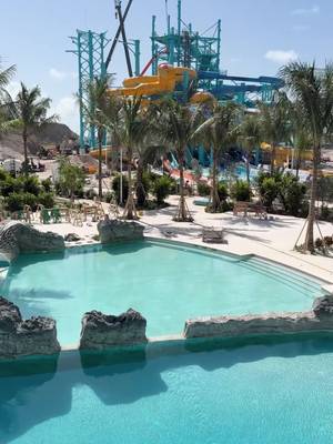 POV: You're standing at the top of the industry's first cliff jumps 🌊 Who's ready for Cliffside Leap? 👀 #CruiseNorwegian #greattideswaterpark #gsc #cruise #waterpark #greattideswaterpark #cliffjump