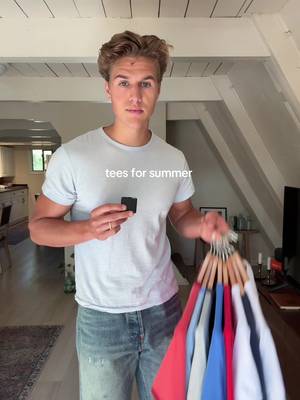 here are some of my favorite tees for summer  @Sown Again  @California Arts  @Pool House New York  @demôssa  #teesforsummer #tshirtformen #tshirt 