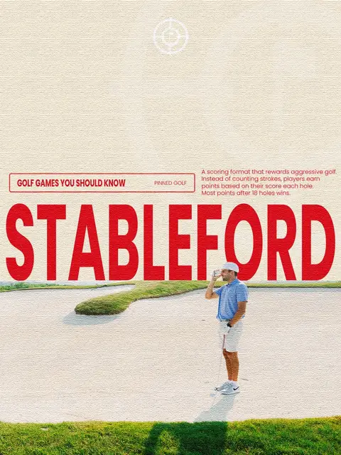How to play Stableford. Give it a try next time you’re on the course!  Pro tip, the Caddie will keep score for you!  #golf #golfgames #stableford 