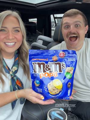 #MMS_Partner That was SO satisfying😆  Click the link in my bio to shop M&M’S® POP'd Caramel at @Sam’s Club! @M&M'S US #shelbanddyl 