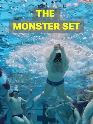 We were tired just hearing the Monster Set!   Drop all your positive comments about this set below. 👇👇👇 . . . #SocialKickPodcast #SwimSets #SwimmerProblems
