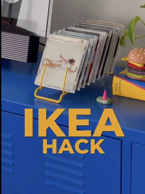 An easy (5$) IKEA hack I've created for anyone out there who wants to display some CD's and not break the bank. 💸 Thank me later 😜 #ikeahack #ikeaideas #tips #cd #homefinds 